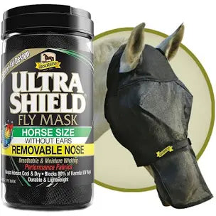 Absorbine Fly Mask with Removable Nose - Source For Horse