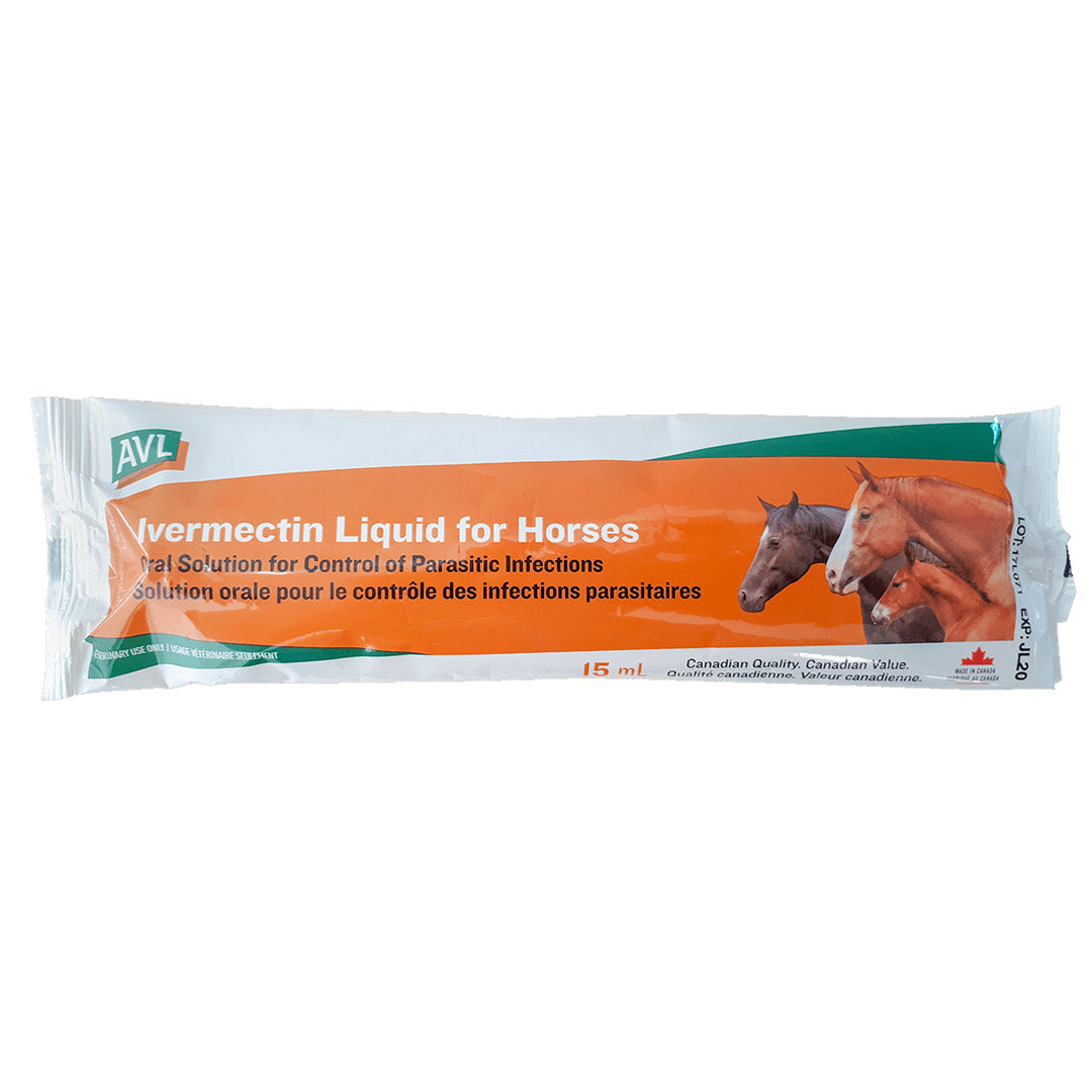 AVL Dewormer -Ivermectin - Source For Horse