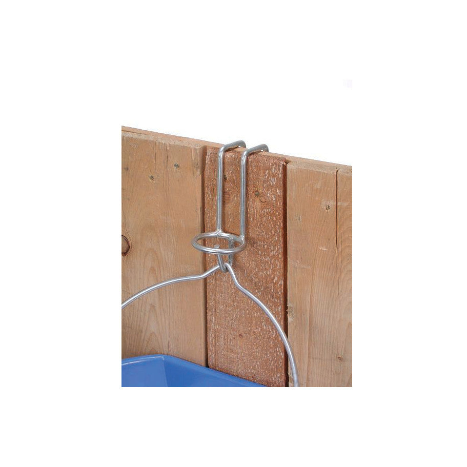 Wire Bucket Hanger-Silver - Source For Horse