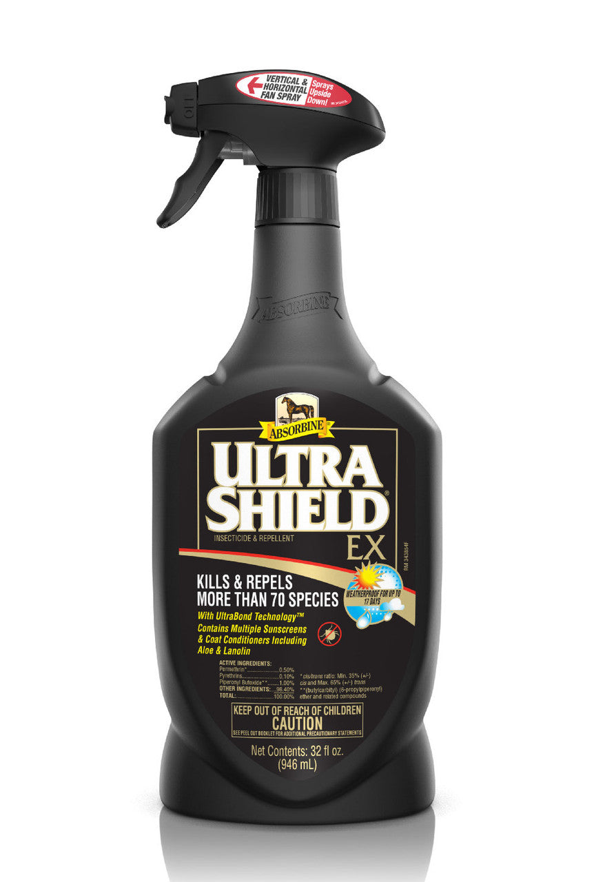 Absorbine Ultrashield EX Fly Spray - 950ml- - Source For Horse