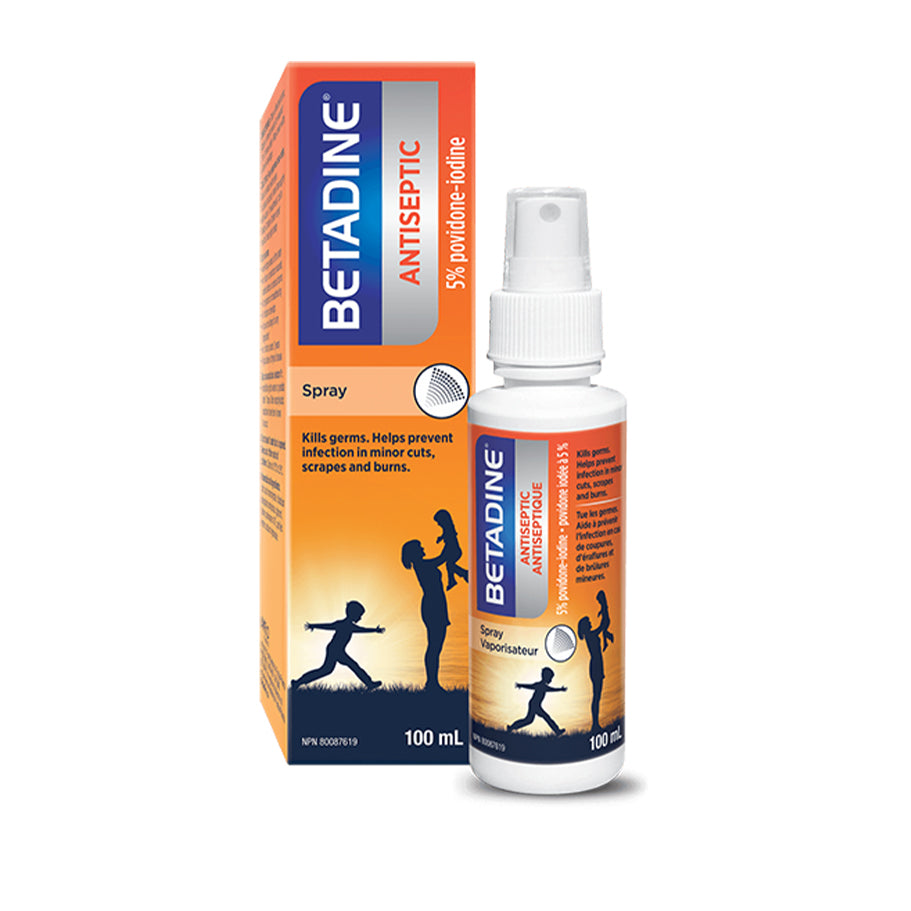 Betadine Antiseptic Spray 5% - Source For Horse