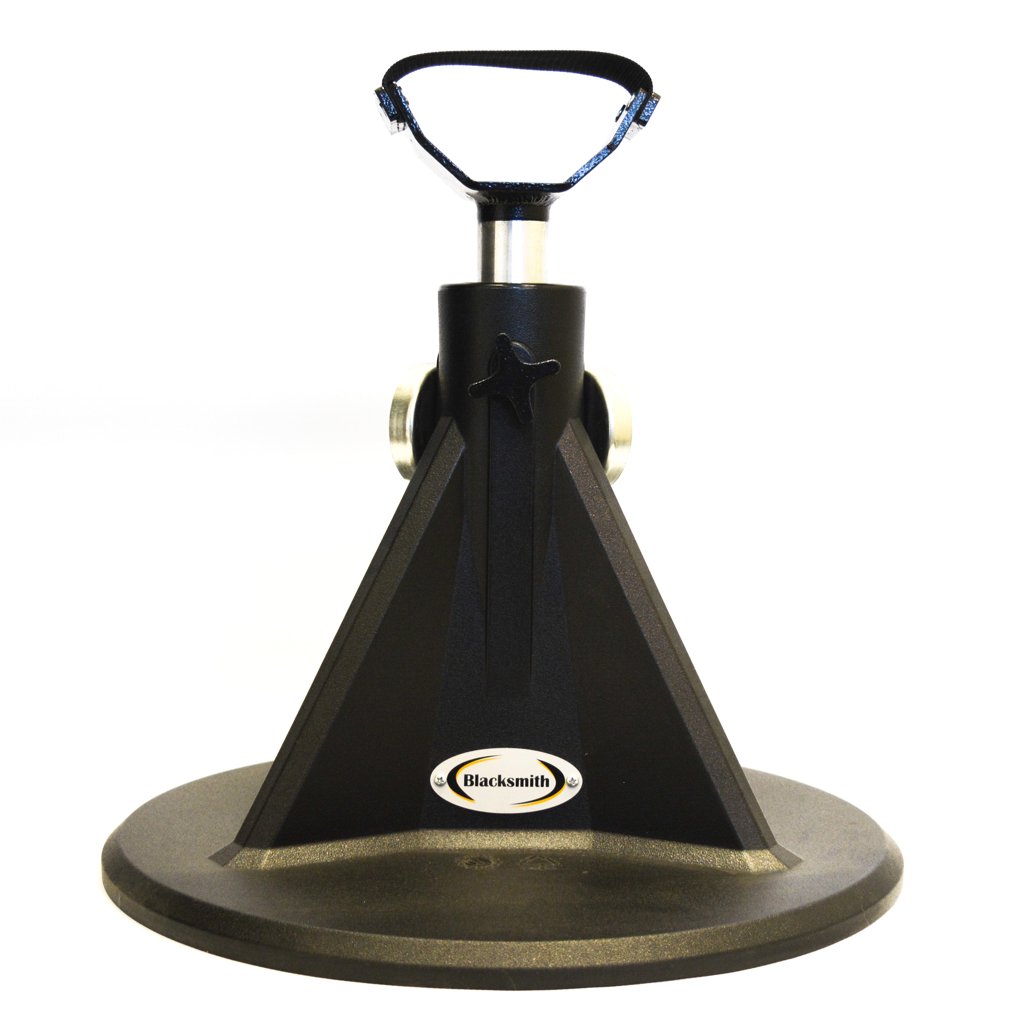 Blacksmith Foot Stand Round Base Adjustable Height - Multiple Colour Options - Source For Horse