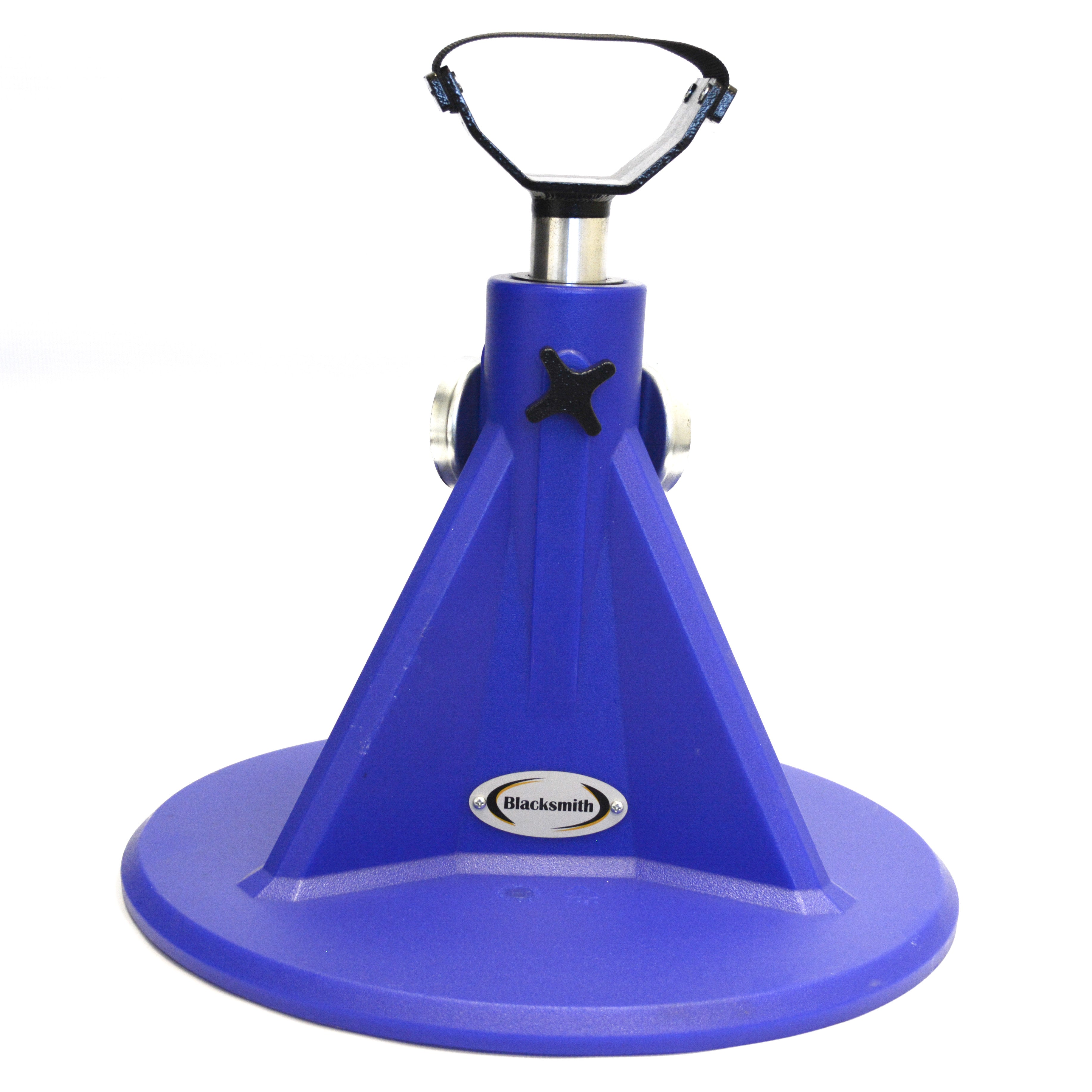 Blacksmith Foot Stand Round Base Adjustable Height - Multiple Colour Options - Source For Horse