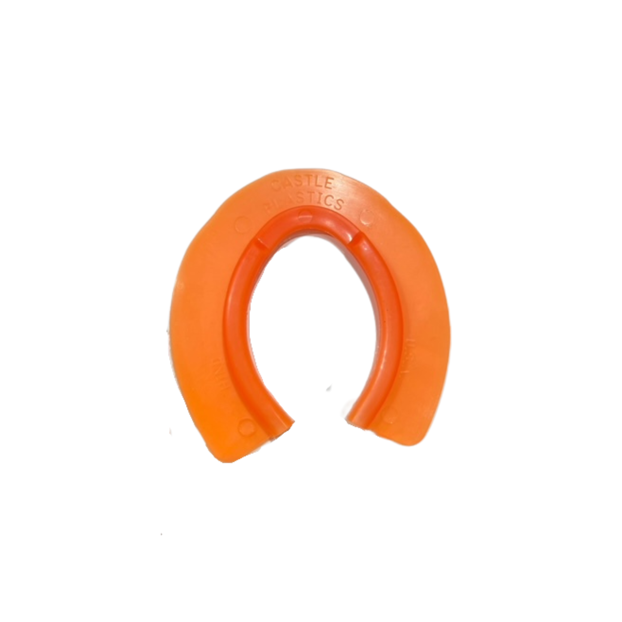 New Shape - Orange Sno Rims (Small, Large & Hind) (Pair) - Source For Horse