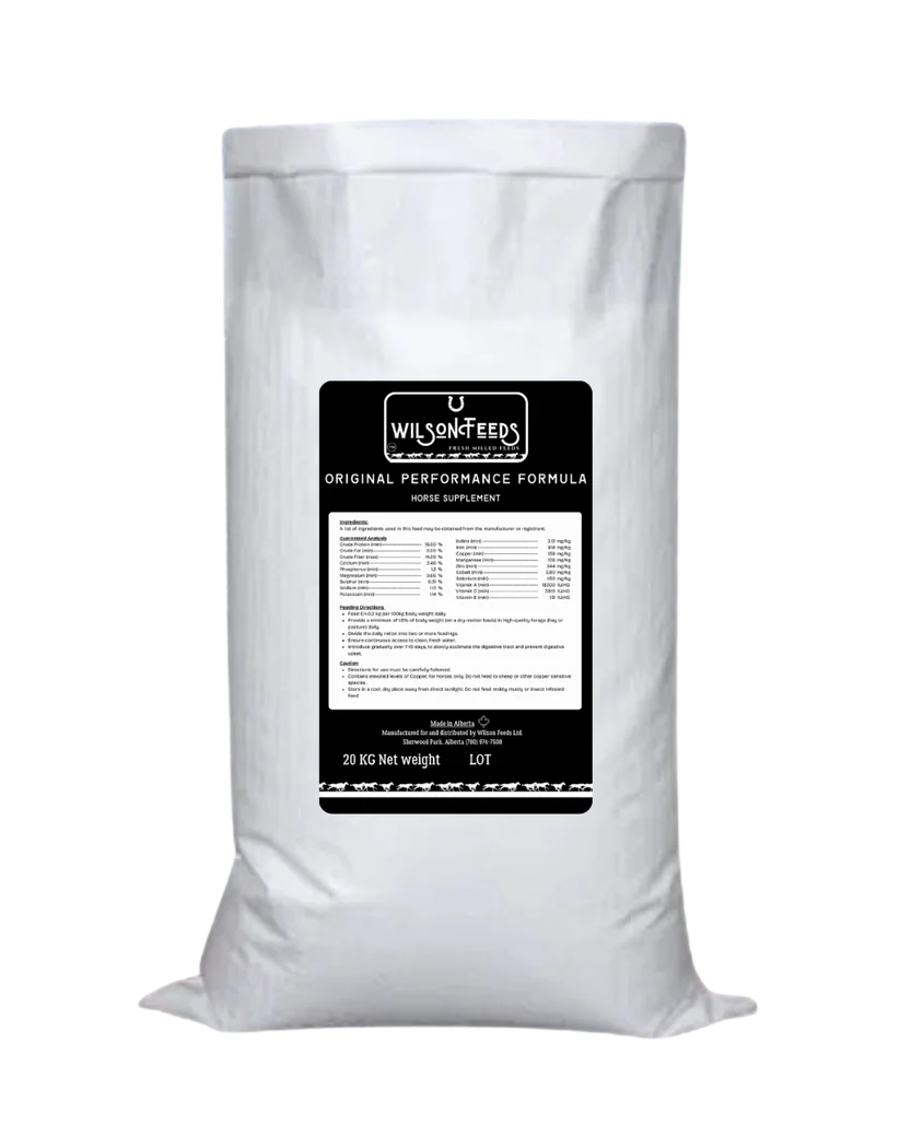 Wilsons Feed - Performance Formula 20 KG - Source For Horse