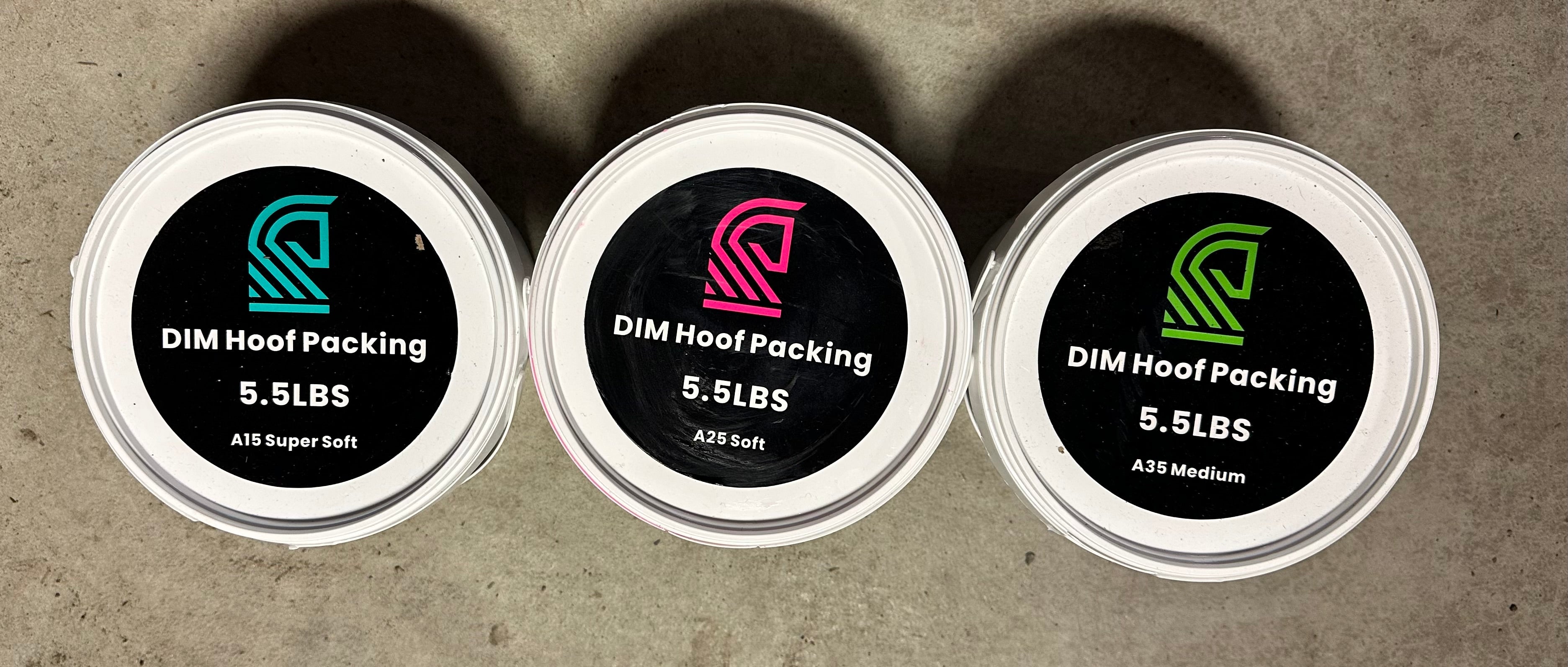 DIM Hoof Packing by Source For Horse 2lbs each (4lbs total)