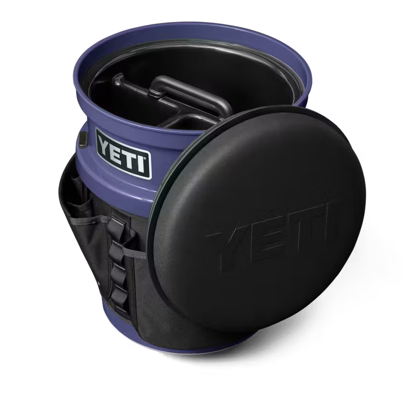 YETI LoadOut Bucket Fully Loaded With Swivel Seat