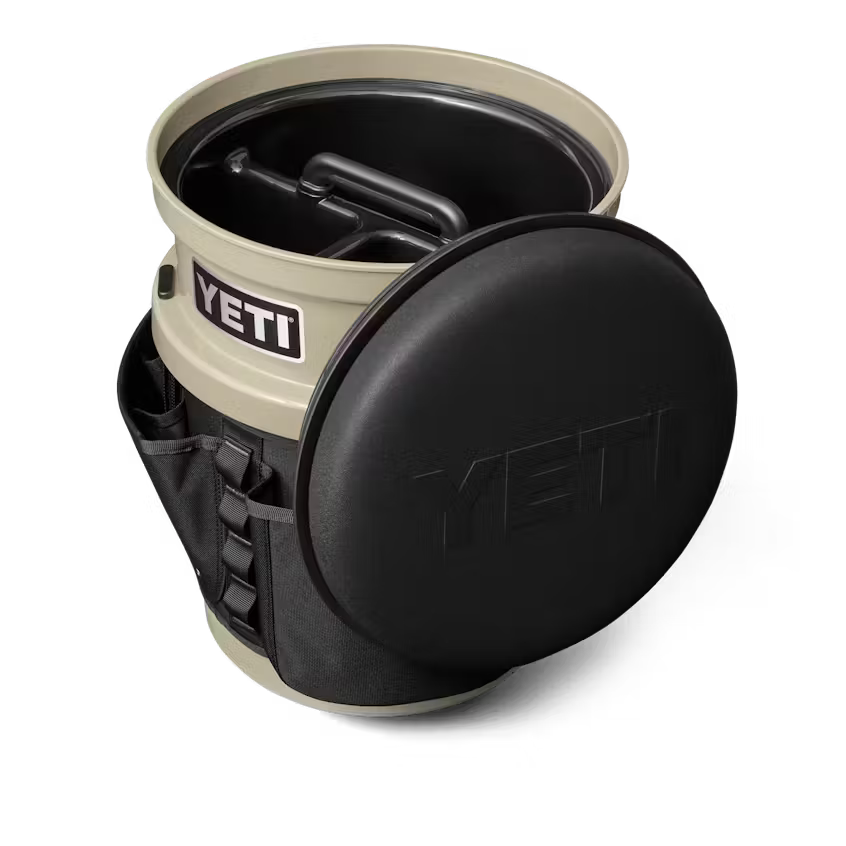 YETI LoadOut Bucket Fully Loaded With Swivel Seat
