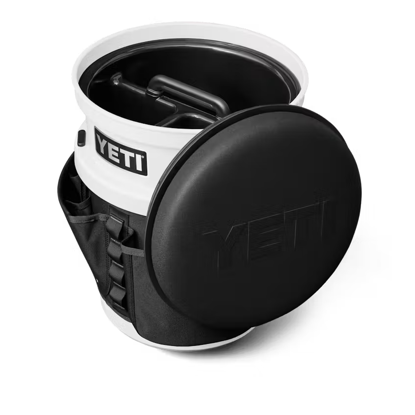 YETI LoadOut Bucket Fully Loaded With Swivel Seat
