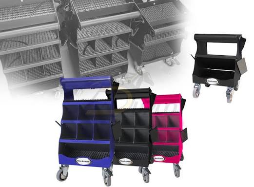 Blacksmith Aluminum Farrier Tool Box's - Pink Blue Black - 1, 2 & 3 Drawer