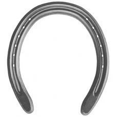 KERCKHAERT FULL SWEDGE STEEL HORSESHOES - FRONTS Unclipped - Source For Horse