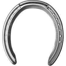 KERCKHAERT OUTER RIM ALUMINUM HORSESHOES - FRONTS UNCLIPPED - Source For Horse Farrier Supply