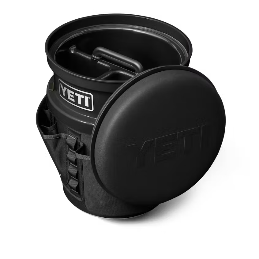 YETI LoadOut Bucket Fully Loaded With Swivel Seat