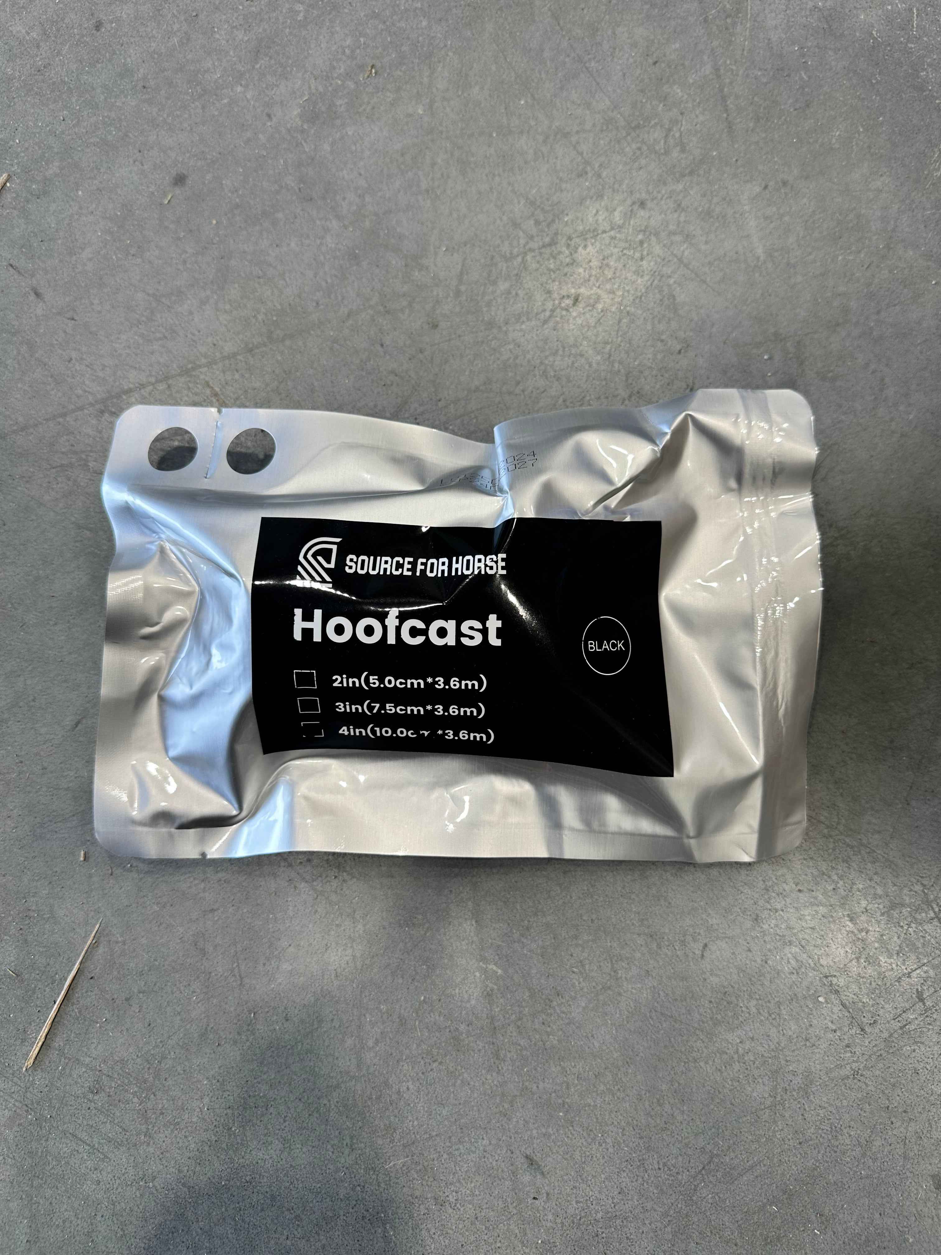 Hoof Cast - Hoof Casting - Black - Source For Horse - Source For Horse Farrier Supply