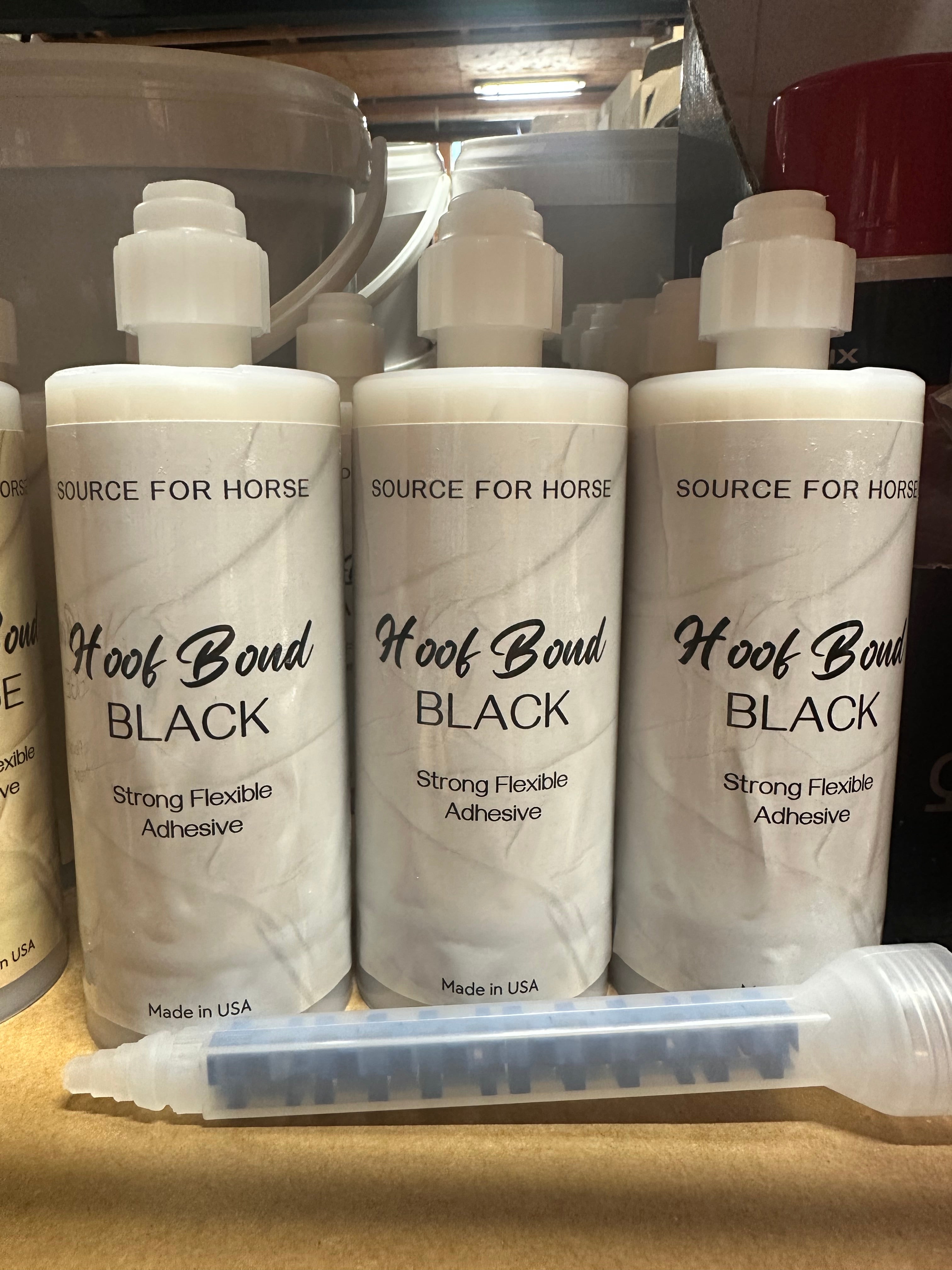 Hoof Bond Black - Adhesive - Source For Horse