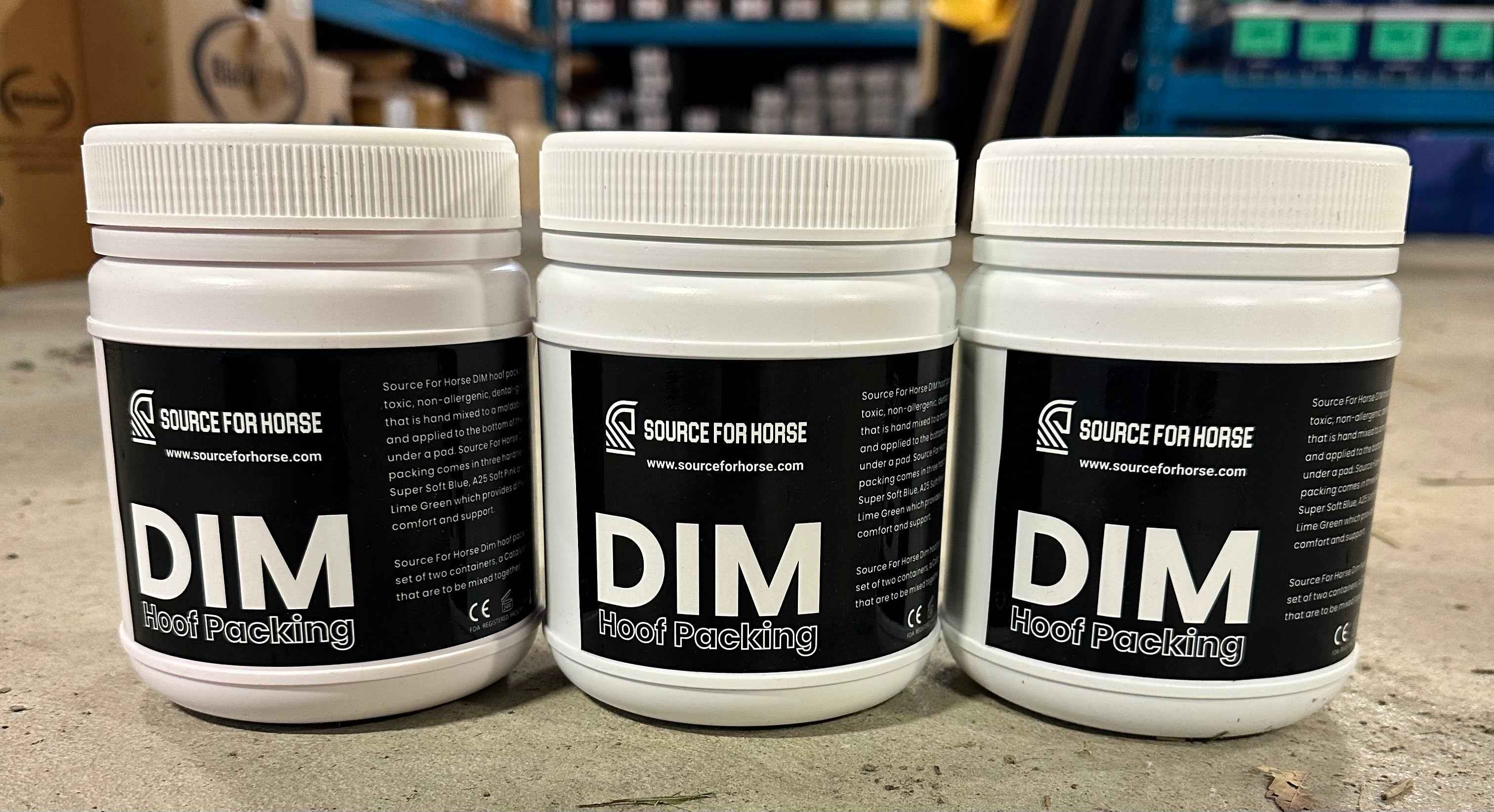 DIM Hoof Packing by Source For Horse - 4 lbs & 11 lbs - Source For Horse Farrier Supply
