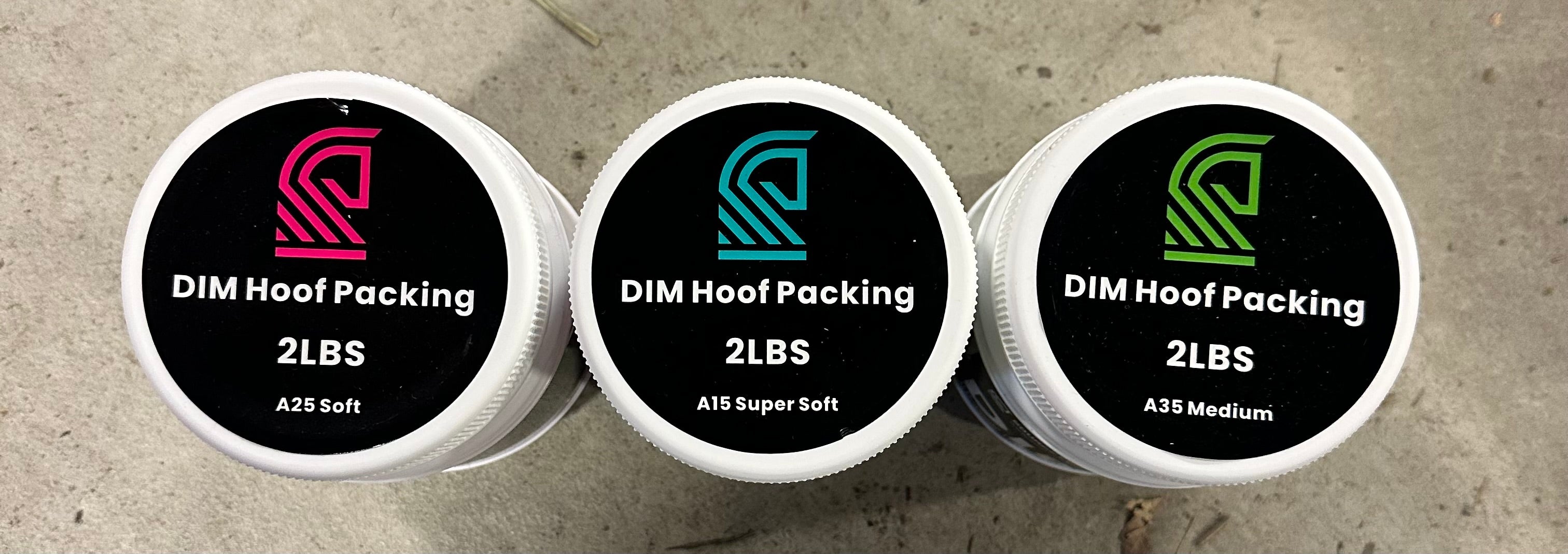 DIM Hoof Packing by Source For Horse 2.2lbs each (4.4lbs total) - Source For Horse