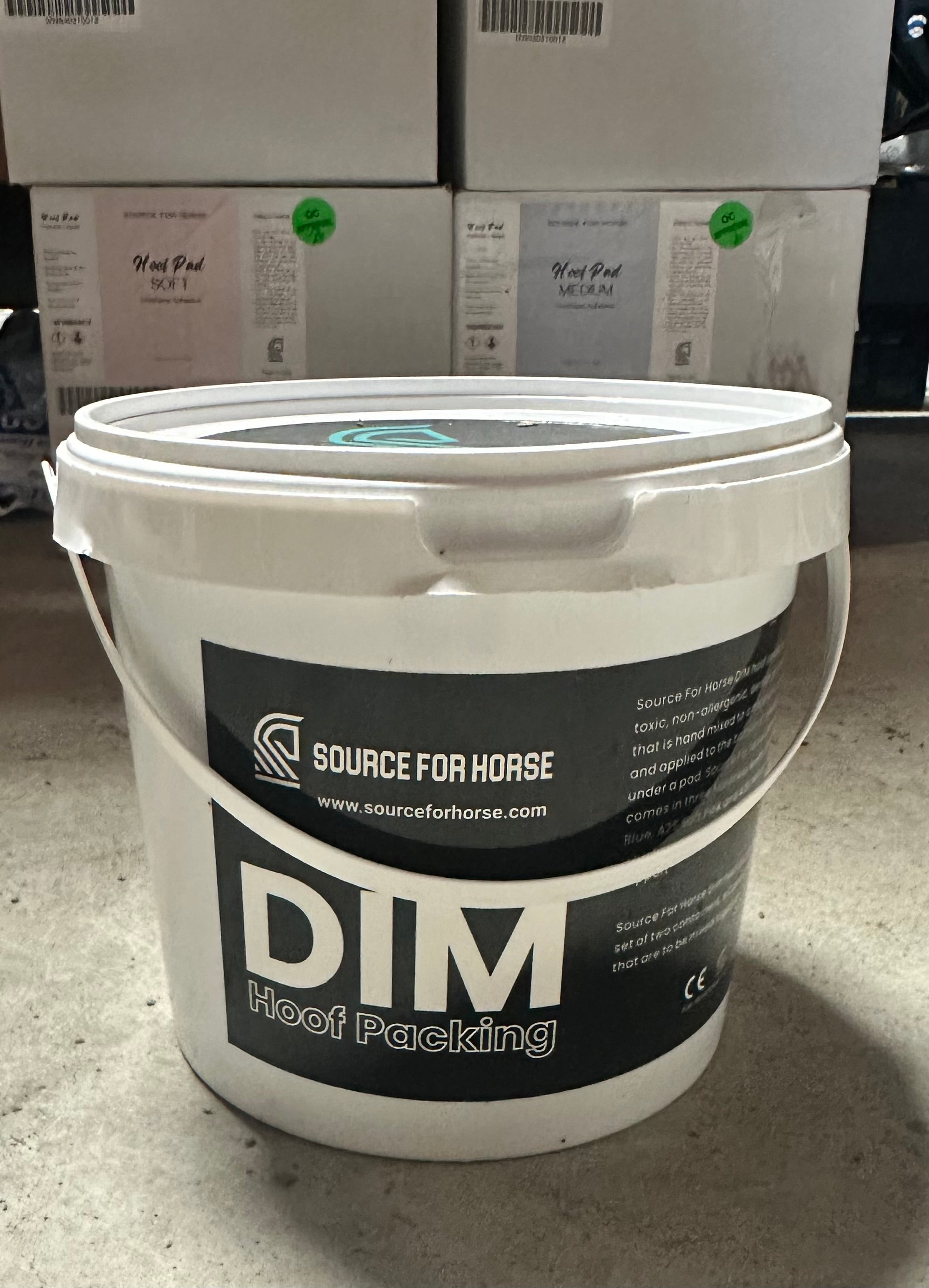 DIM Hoof Packing by Source For Horse 2.2lbs each (4.4lbs total) - Source For Horse