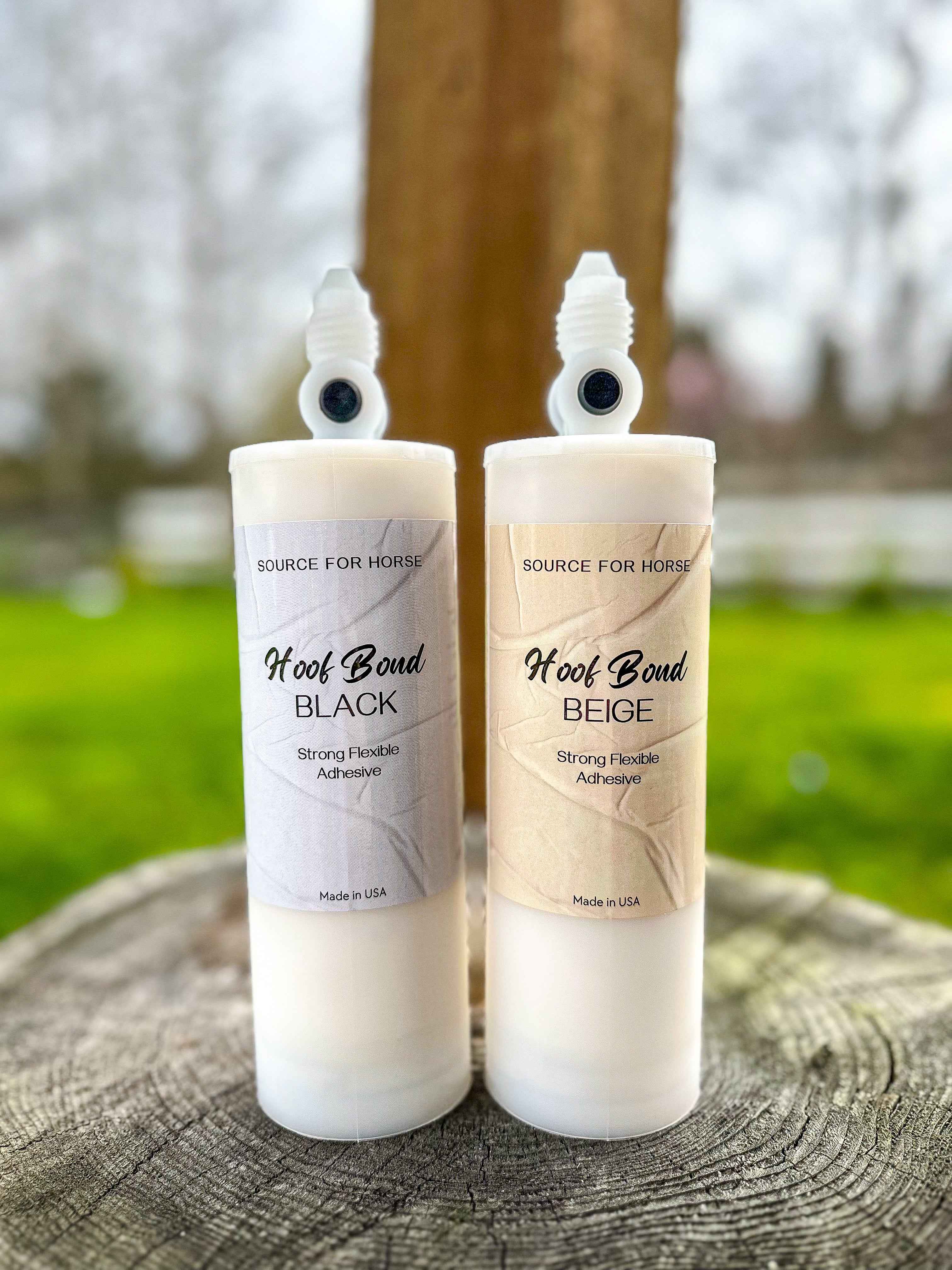 Hoof Bond Beige - Adhesive - Source For Horse Farrier Supply