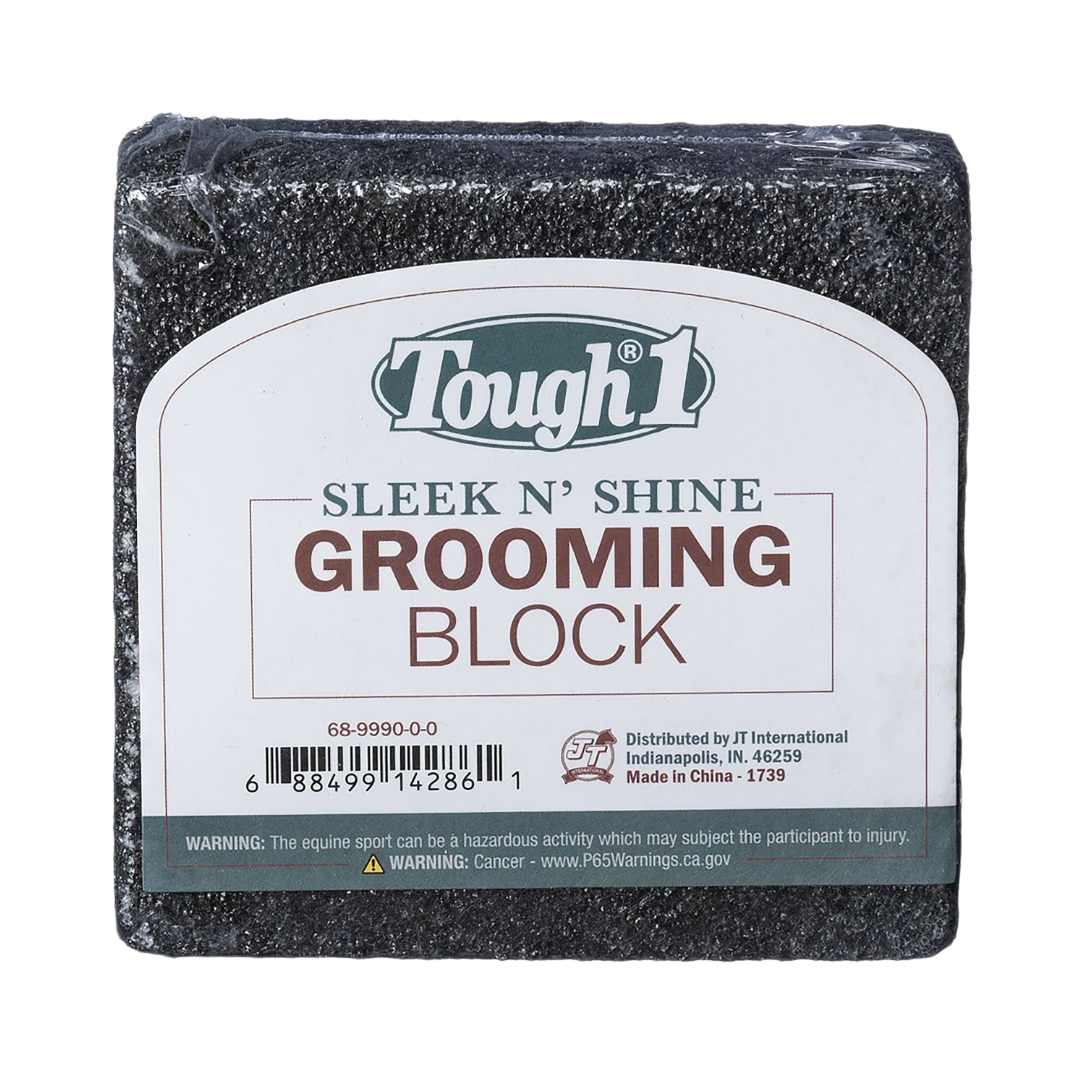 Tough1 Sleek n' Shine Horse Grooming Block - Source For Horse