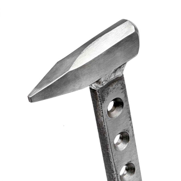 Concave Welded Stamp - Red Handle - Source For Horse