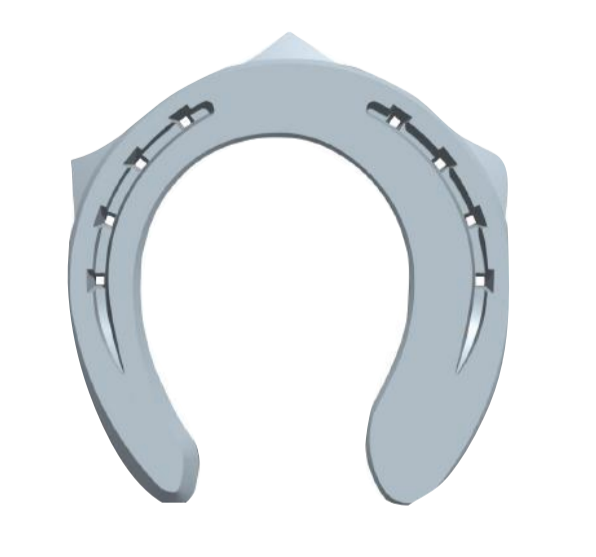 Blacksmith Alu. Asymetric & Narrow Toe F SC - Left - Source For Horse