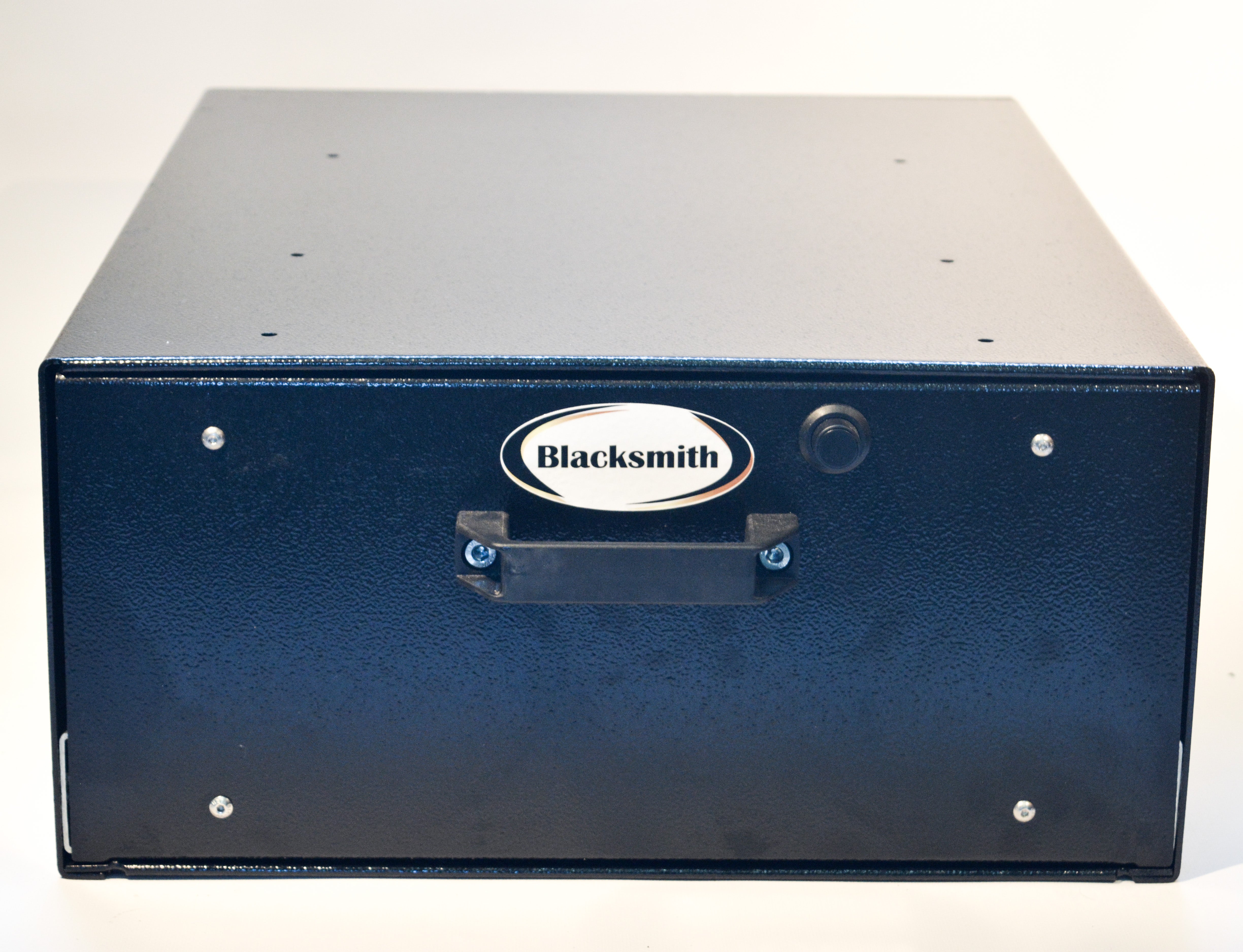 Blacksmith Alu. Drawer W. 460 D. 610 H. 120 - Black Version - Source For Horse