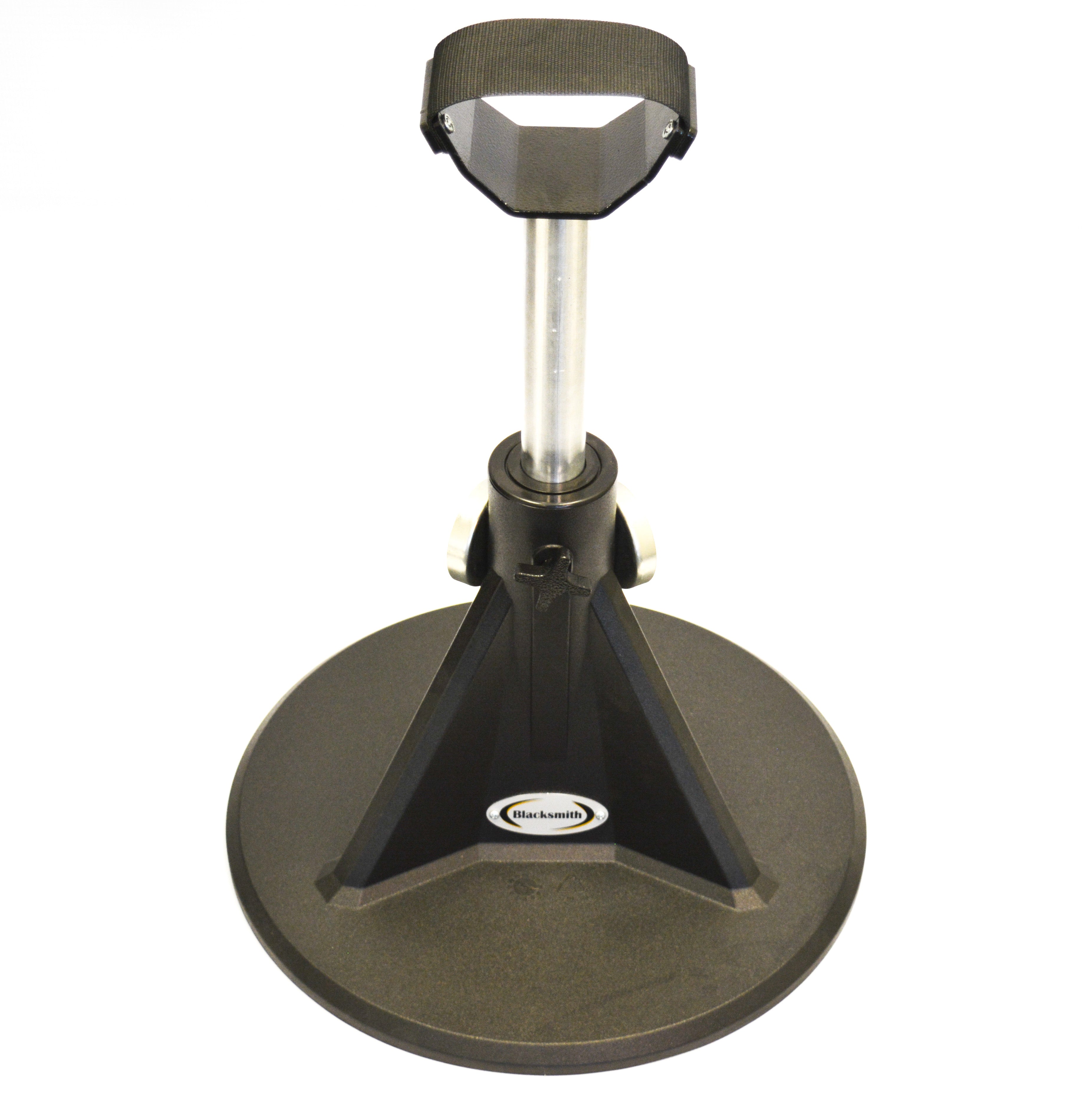 Blacksmith Foot Stand Round Base Adjustable Height - Multiple Colour Options - Source For Horse