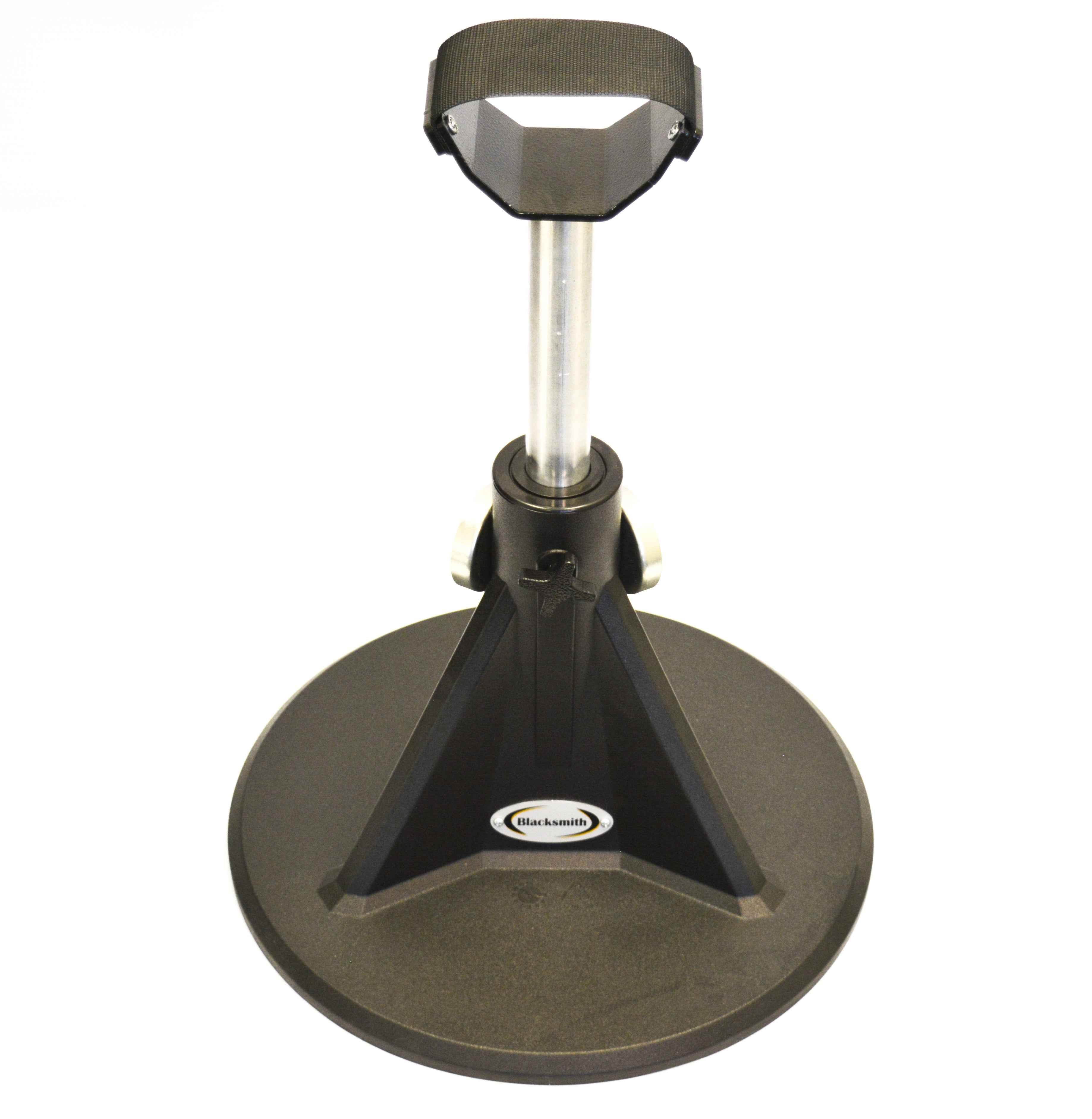 Blacksmith Foot Stand Round Base Adjustable Height - Multiple Colour Options - Source For Horse Farrier Supply