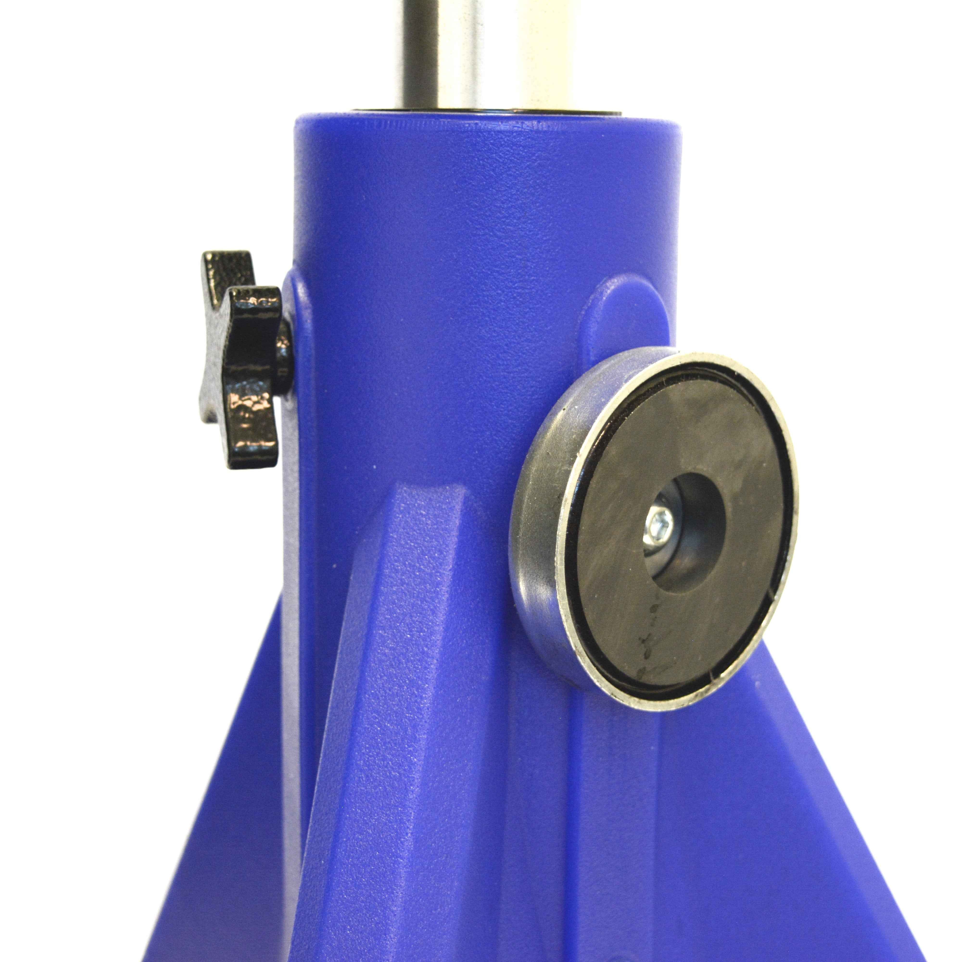 Blacksmith Foot Stand Round Base Adjustable Height - Multiple Colour Options - Source For Horse Farrier Supply