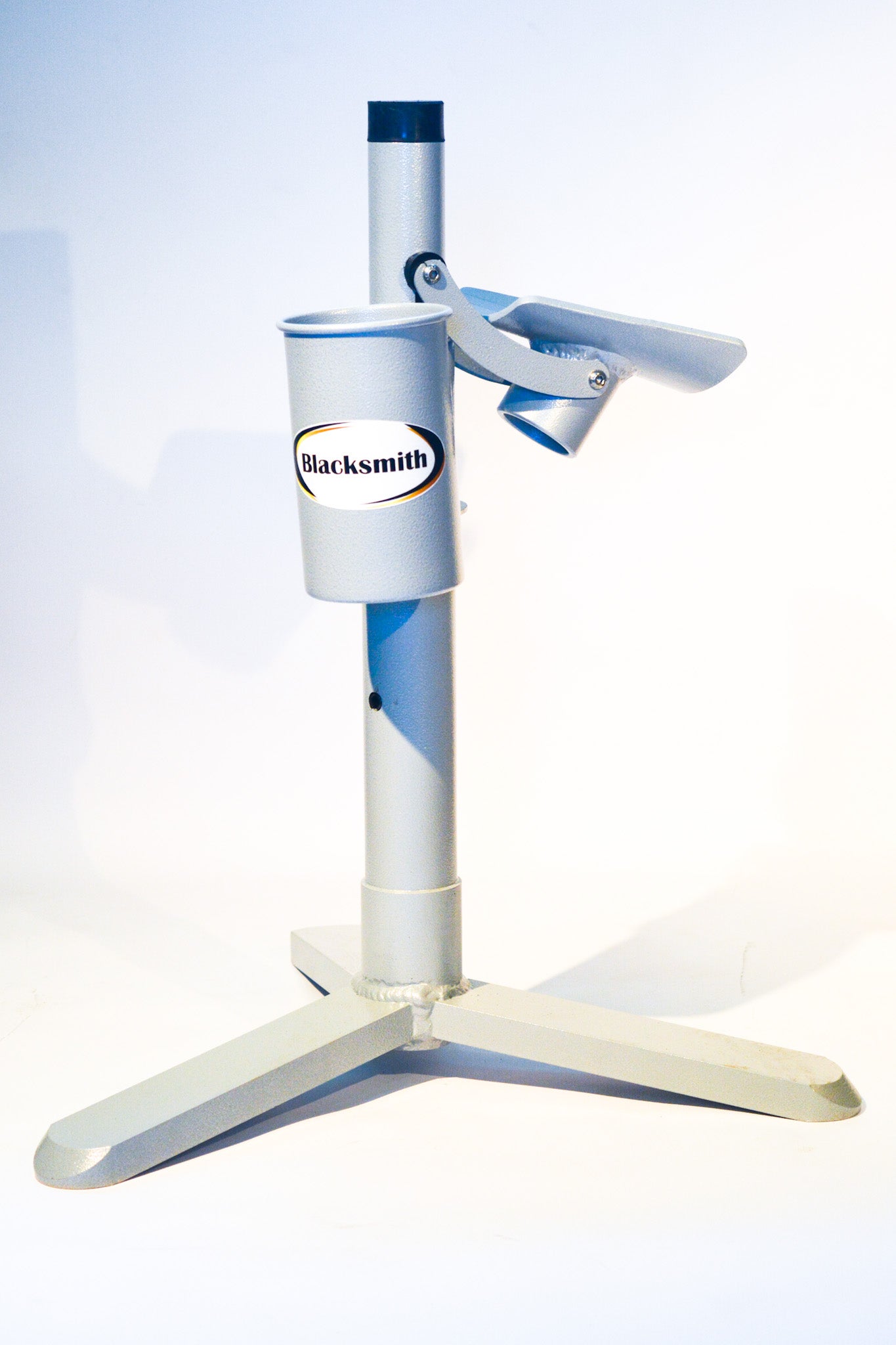 Blacksmith Foot Stand 3 Legs Adjustable Height - Alu. - Source For Horse