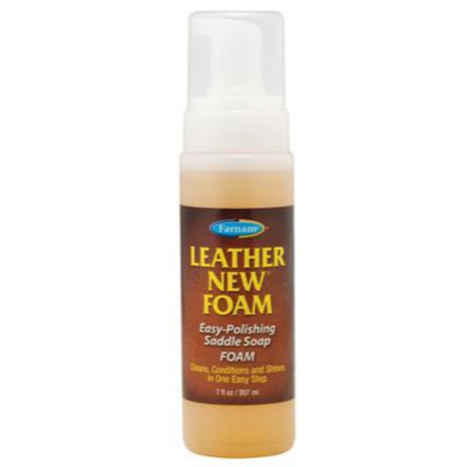 Farnam Leather New Foam Cleaner & Polish - Source For Horse