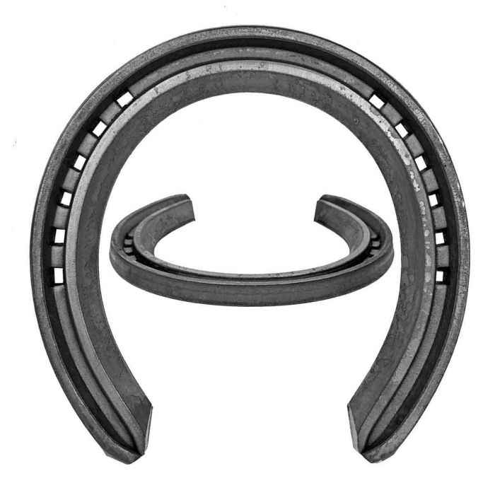 Handmade Steel Horseshoes Unclipped Front - Source For Horse Farrier Supply