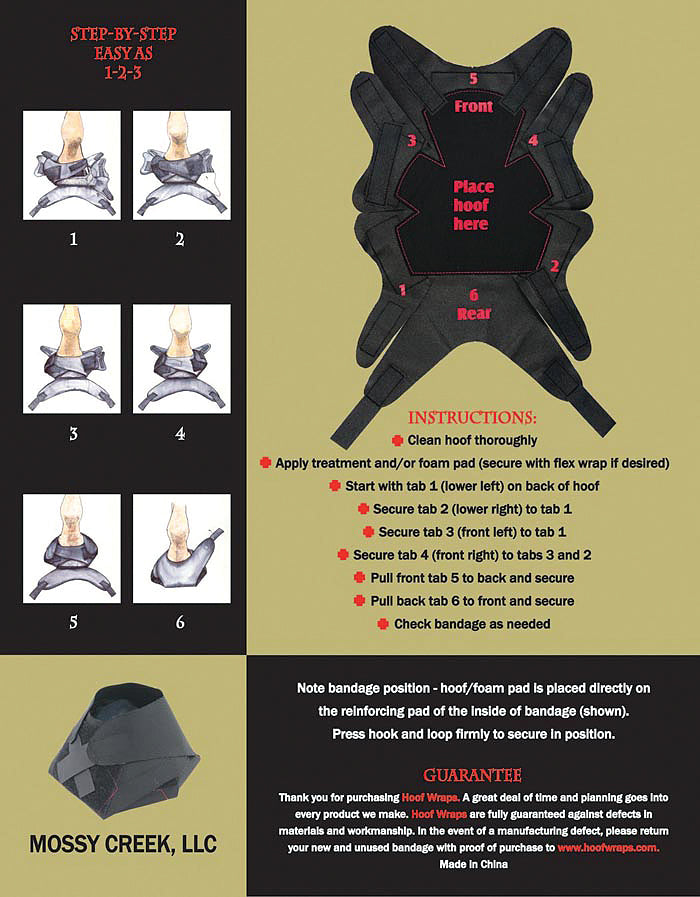 Hoof Wraps Bandage - Source For Horse