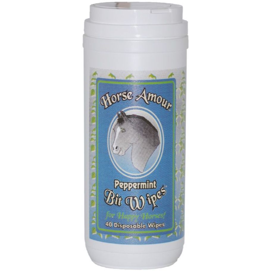Horse Amour Bit Wipes-Peppermint - Source For Horse