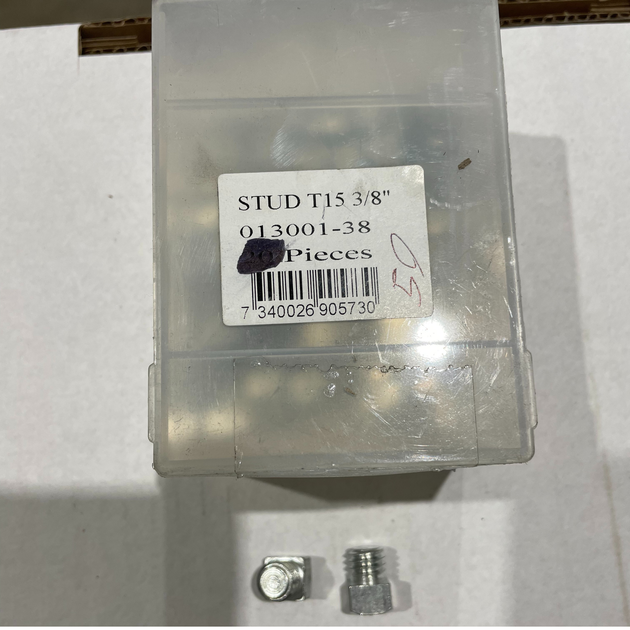 Kahn KF-T15 Studs with Pins 3/8" - 15mm - Source For Horse
