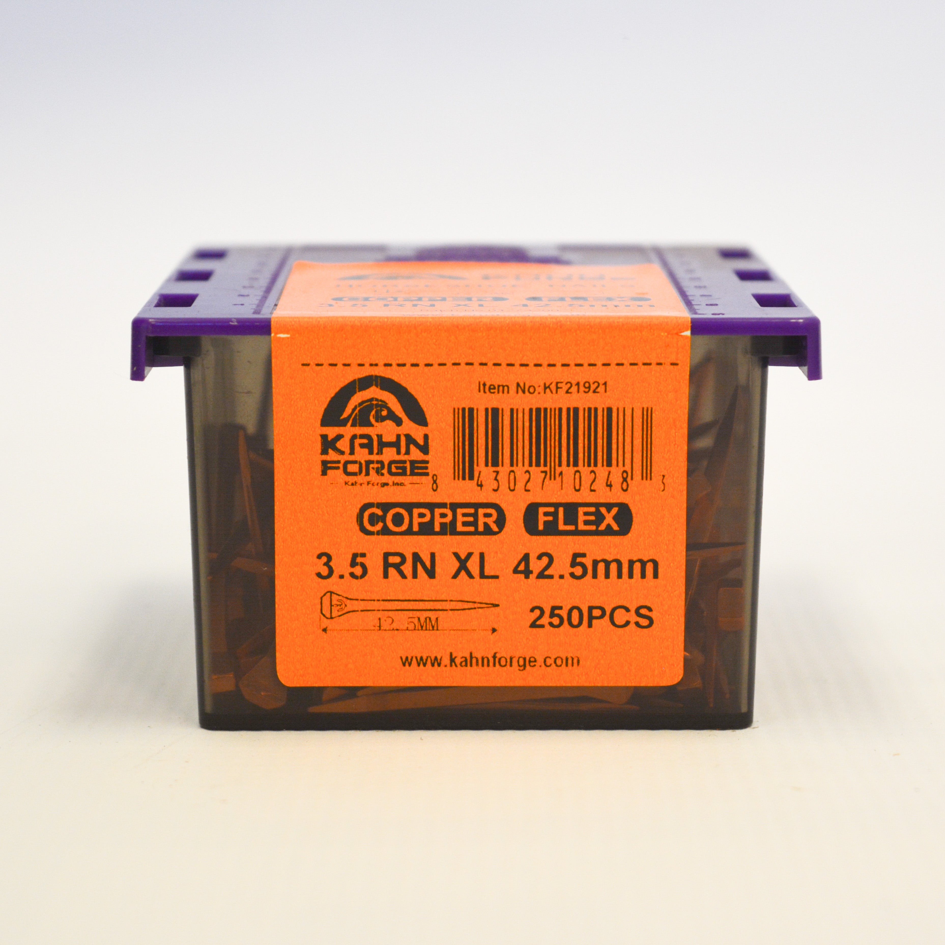Kahn Copper Race Nails 3.5 XL - 250x20 - Source For Horse