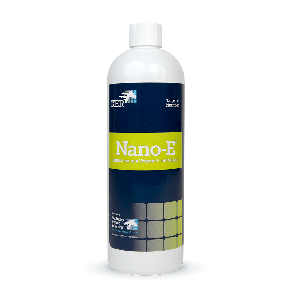 Nano-E® by KER : Water-Soluble Vitamin E for Horses: Boost Your Horse's Wellness - Source For Horse Farrier Supply