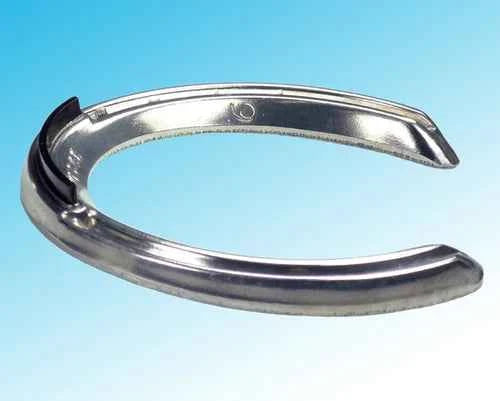 Thoroughbred Toe grab Wedge Front Aluminum Horseshoes Unclipped - Source For Horse Farrier Supply