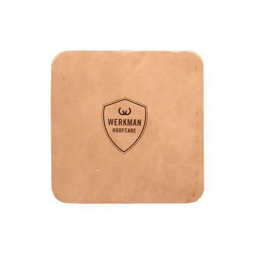 Werkman Leather Pads 4 mm. 16x16 (Pair) - Source For Horse